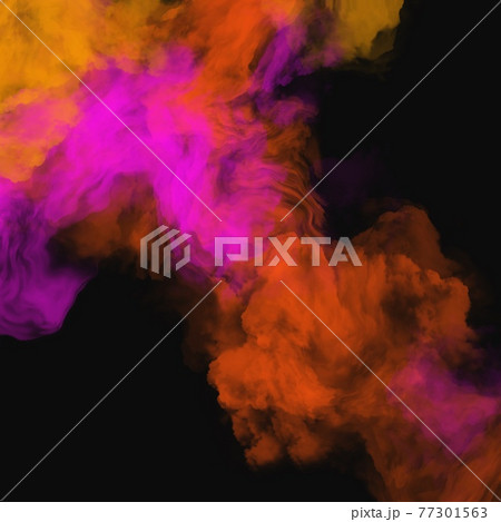 Color Splash background. Background design of smoke paint and. 77301563