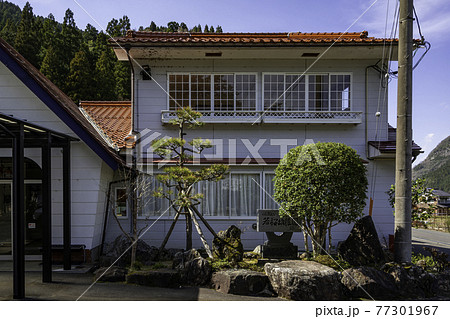 若桜宿　龍徳寺　若桜幼稚園跡　鳥取県八頭郡若桜町 77301967