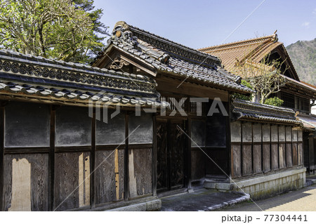 智頭の街並み 鳥取県八頭郡智頭町 智頭の街並み 鳥取県八頭郡智頭町 77304441