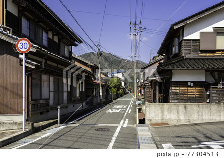 智頭往来　因幡街道　鳥取県八頭郡智頭町 77304513