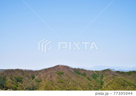 山 風景 洪川郡 77305044