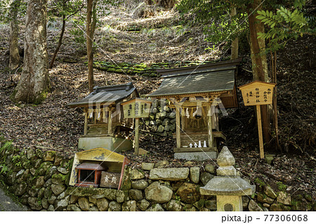 智頭宿　諏訪神社　摂末社　鳥取県八頭郡智頭町 77306068