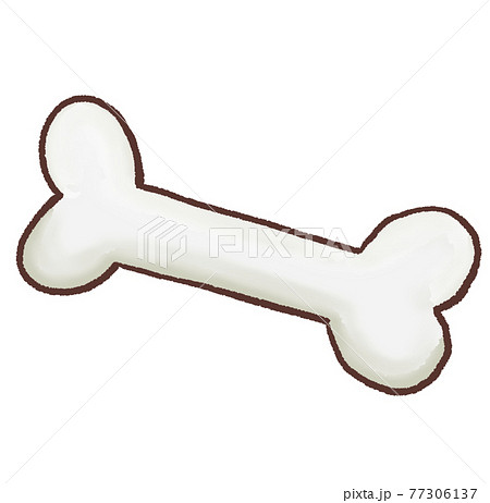 R もっとメルヘンなお肉屋さん 骨 のイラスト素材