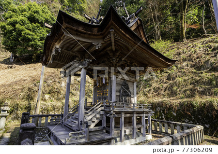 智頭宿 諏訪神社 本殿 鳥取県八頭郡智頭町 智頭宿 諏訪神社 本殿 鳥取県八頭郡智頭町 77306209