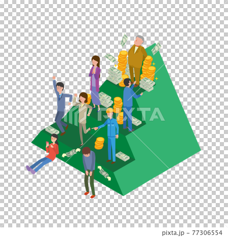 Image illustration of disparity society 77306554