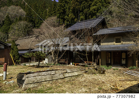 智頭宿 板井原集落 古民家カフェ和佳 鳥取県八頭郡智頭町 智頭宿 板井原集落 古民家カフェ和佳 鳥取県八頭郡智頭町 77307982
