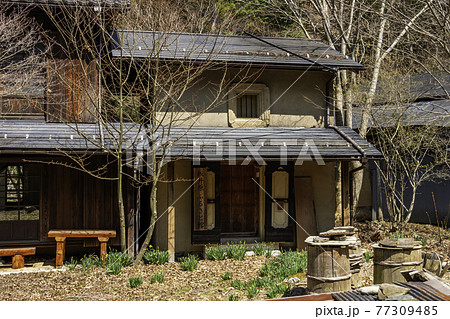 智頭宿　板井原集落　板井原ふるさと館　鳥取県八頭郡智頭町 77309485