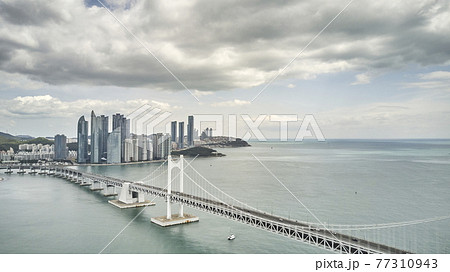 釜山 桟橋 都市 77310943