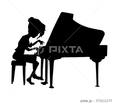 ピアニスト少女 77311177