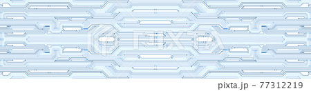 Abstract Technology Background, blue circuit board pattern, microchip, power line Abstract Technology Background, blue circuit board pattern, microchip, power line 77312219