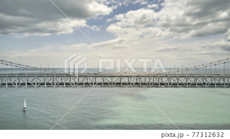 海 ボート 広安大橋 77312632