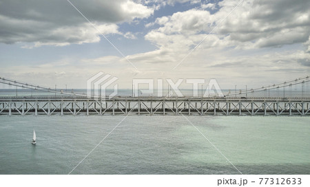 海 ボート 広安大橋 77312633