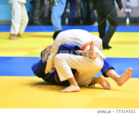 Boys compete in Judo 77314352