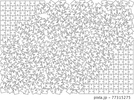 パズルのイラスト背景素材のイラスト素材 [77315275] - PIXTA