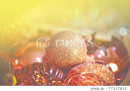 Christmas box decorations 77317813