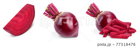 beetroot isolated on white background with full depth of field. Top view. Flat lay. Set or collection beetroot isolated on white background with full depth of field. Top view. Flat lay. Set or collection 77318476