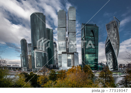 Moscow International Business Center. Moscow City, Russia 77319347
