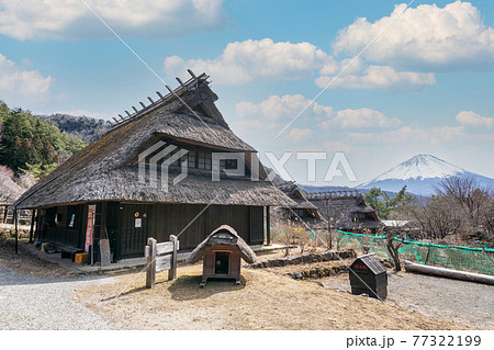「山梨県」西湖いやしの里根場 「山梨県」西湖いやしの里根場 77322199