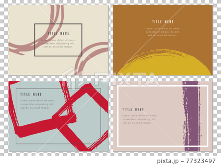 Brush pattern material template Brush pattern material template 77323497