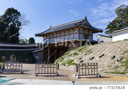 復元された水戸城大手門 復元された水戸城大手門 77325628
