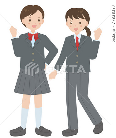 ジェンダーレス制服の女の子 77328337