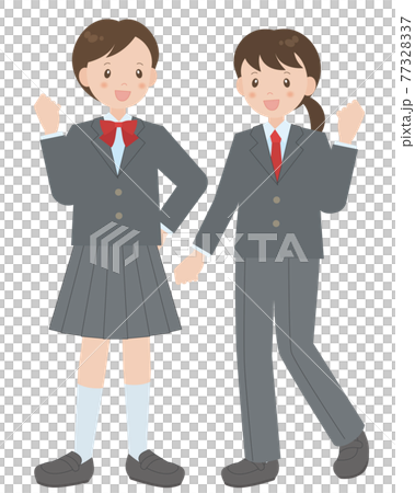 ジェンダーレス制服の女の子 77328337