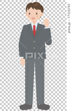 男學生B穿制服（西裝外套） 77328785