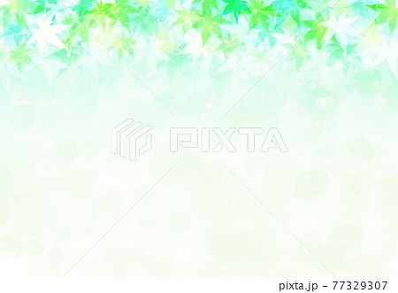 紅葉夏背景のイラスト素材 紅葉夏背景のイラスト素材