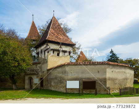 Church Fortification in Cincsor is landmark of Transilvania Church Fortification in Cincsor is landmark of Transilvania 77329872