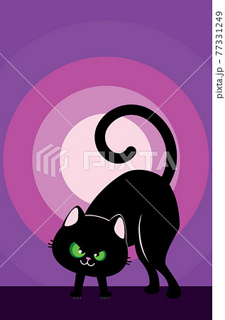 Evil Black Catのイラスト素材