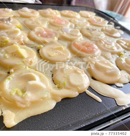 自宅でたこ焼きパーティー 自宅でたこ焼きパーティー 77335402