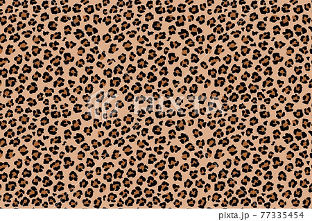 Leopard seamless pattern. Wild animal print. Vector african camouflage skin illusration Leopard seamless pattern. Wild animal print. Vector african camouflage skin illusration 77335454