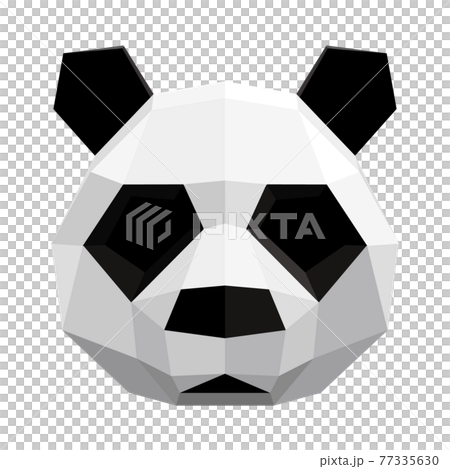 多邊形熊貓 77335630