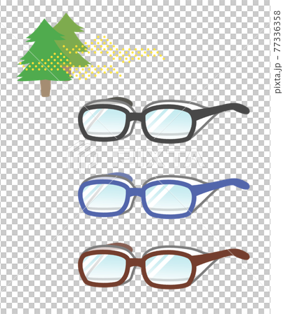 花粉対策用メガネ 77336358