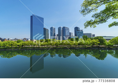 OBP　大阪ビジネスパーク　2021年5月　【大阪都市風景】 77336808