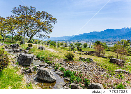 池田町　クラフトパークからの風景 77337028