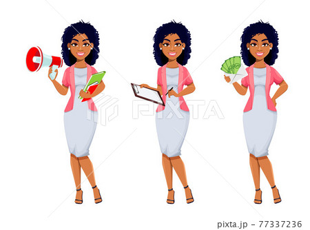 African American business woman African American business woman 77337236