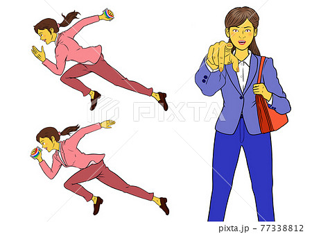 新人女性会社員3セット 77338812