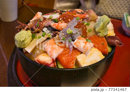 千葉県木更津市の割烹小料理屋で食べたばらちらし 77341467