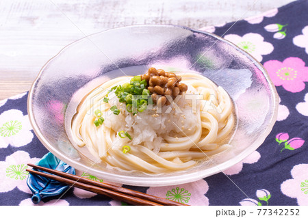 納豆おろしうどん 77342252