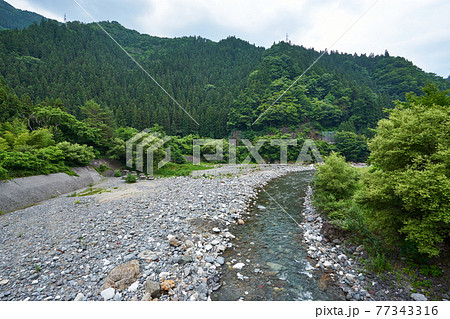 長野県飯田市南信濃木沢 上村川 長野県飯田市南信濃木沢 上村川 77343316