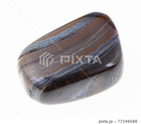 tumbled jaspillite gem stone on white tumbled jaspillite gem stone on white 77346086