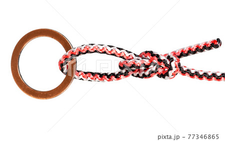 capstan knot and loop tied on synthetic rope capstan knot and loop tied on synthetic rope 77346865