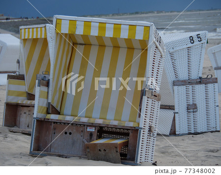 the beach of baltrum in the northsea the beach of baltrum in the northsea 77348002