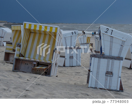 the beach of baltrum in the northsea the beach of baltrum in the northsea 77348003