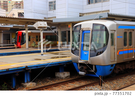 西日本鉄道　西鉄　福岡県　電車　　西日本鉄道　西鉄　福岡県　電車　　 77351702