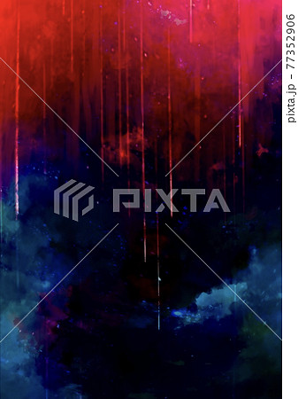 幻想的な赤と青のグラデーションのテクスチャ背景のイラスト素材