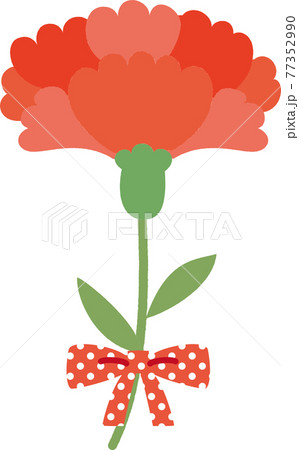 カーネーション かわいいイラストのイラスト素材 カーネーション かわいいイラストのイラスト素材