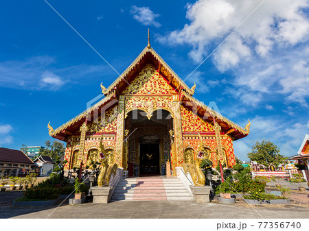 Wat Jet Yot in the city of in Thailand. 77356740