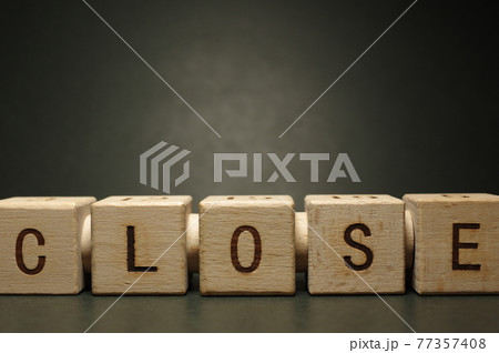 クローズ 閉める 終了 close 77357408